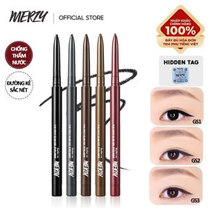 Chì Kẻ Mắt Merzy Siêu Mảnh Chống Trôi, Siêu Bền, Siêu Lì The First Slim Gel Eyeliner 0.05g